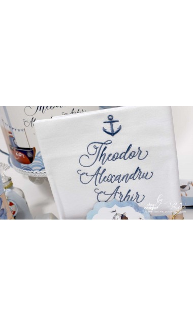 Trusou de botez cu marinari si pirati Capitan de vas Sea Adventure 13